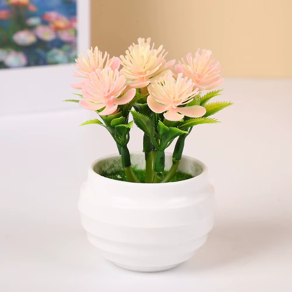 Artificial Indoor Decorative Small Potted Plants for Living Room and Entrance