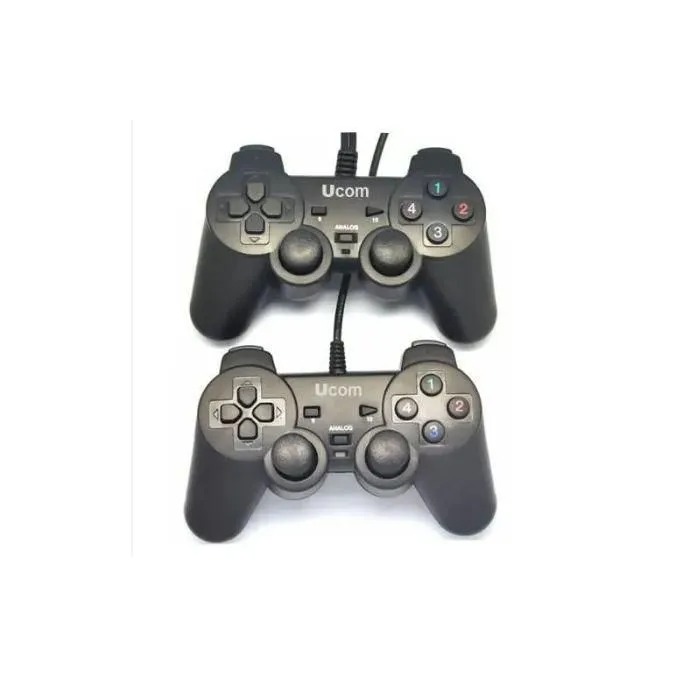 UCOM PC USB Dualshock Game Controller Twin PadUCOM PC USB Dualshock Game Controller Twin PadUCOM PC USB Dualshock Game Controller Twin PadUCOM PC USB Dualshock Game Controller Twin Pad