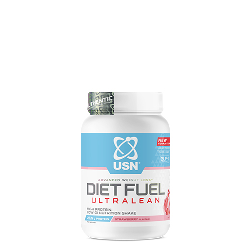 USN Diet Fuel Ultralean - High-Protein, Low-Carb Formula with Appetite Control & Fat-Burning Support