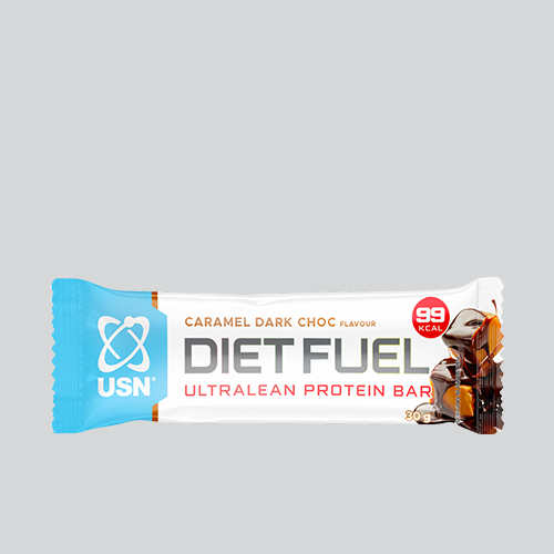 USN Diet Fuel Ultra Lean Protein Bar | 99 kcal High Protein, Low Calorie Snack Bar  With High Fibre Support
