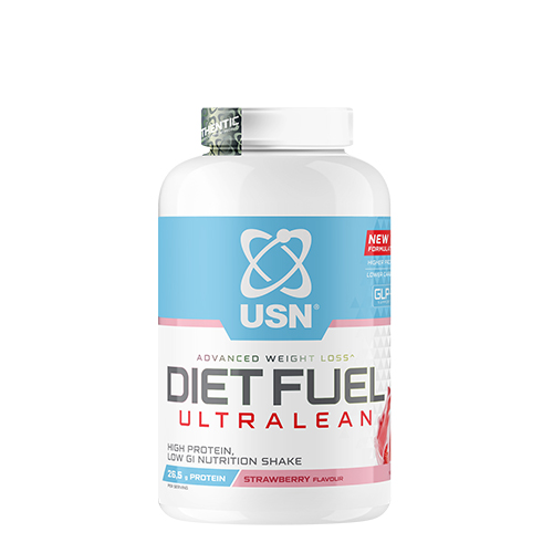 USN Diet Fuel Ultralean - High-Protein, Low-Carb Formula with Appetite Control & Fat-Burning Support