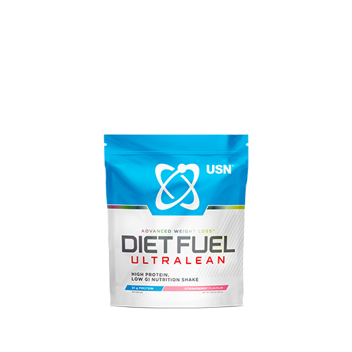 USN Diet Fuel Ultralean - High-Protein, Low-Carb Formula with Appetite Control & Fat-Burning Support