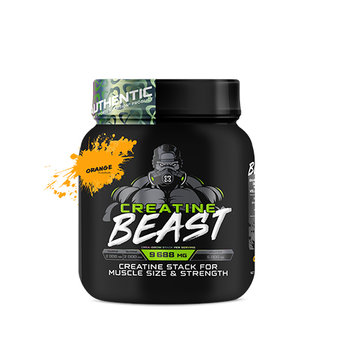 Beast Creatine Orange 960g scientifically formulated performance booster designed to fuel your workouts.