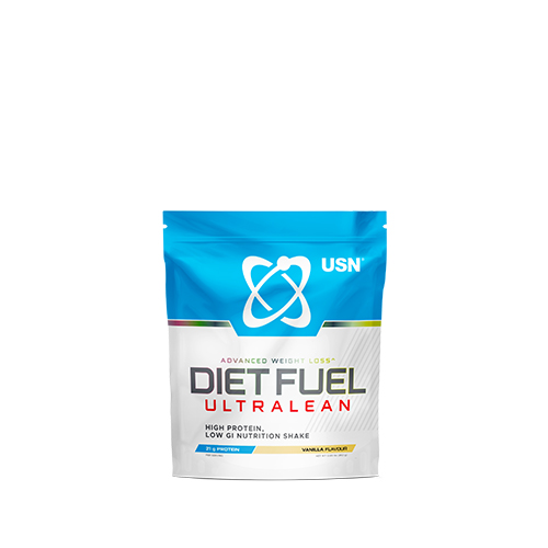 USN Diet Fuel Ultralean - High-Protein, Low-Carb Formula with Appetite Control & Fat-Burning Support