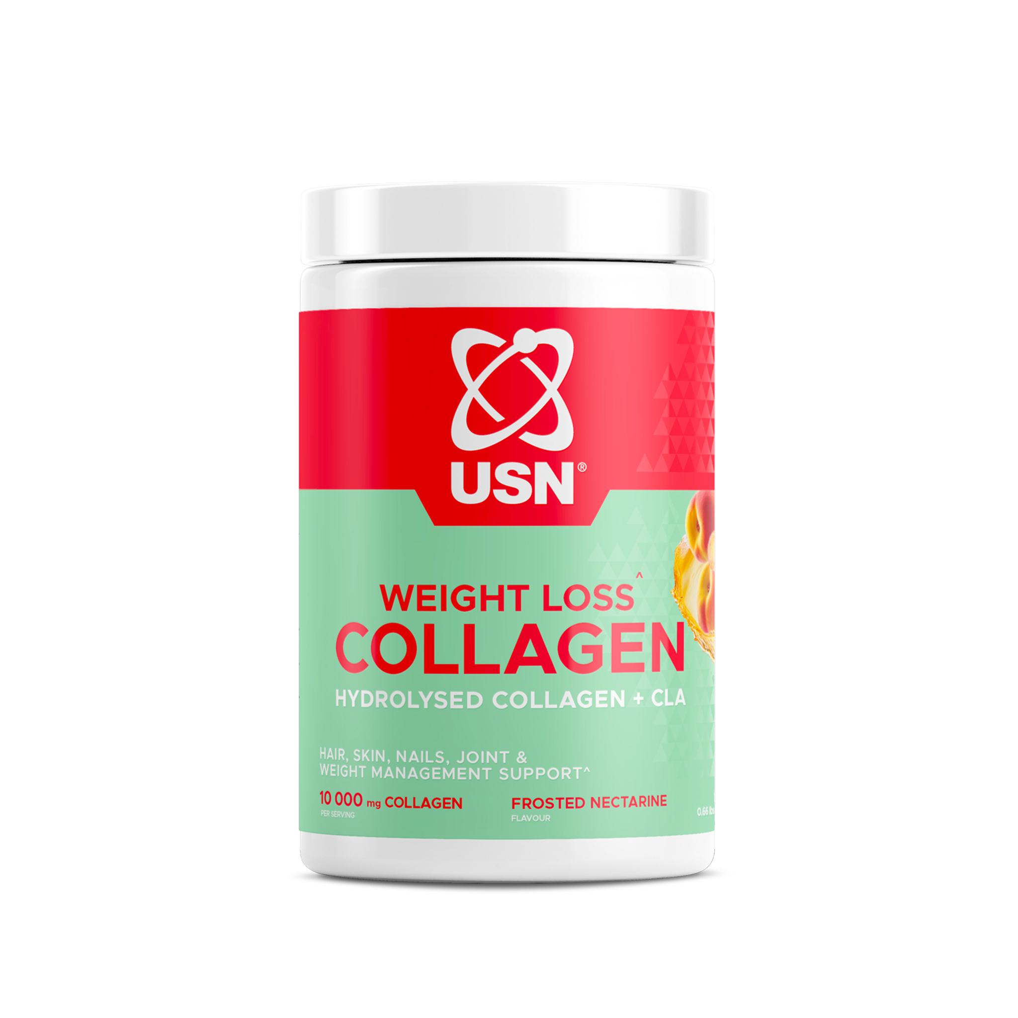 USN Weight Loss Collagen Powder - Fat Burner, Toning Support, Energy Boost & Hair Skin Nail Formula