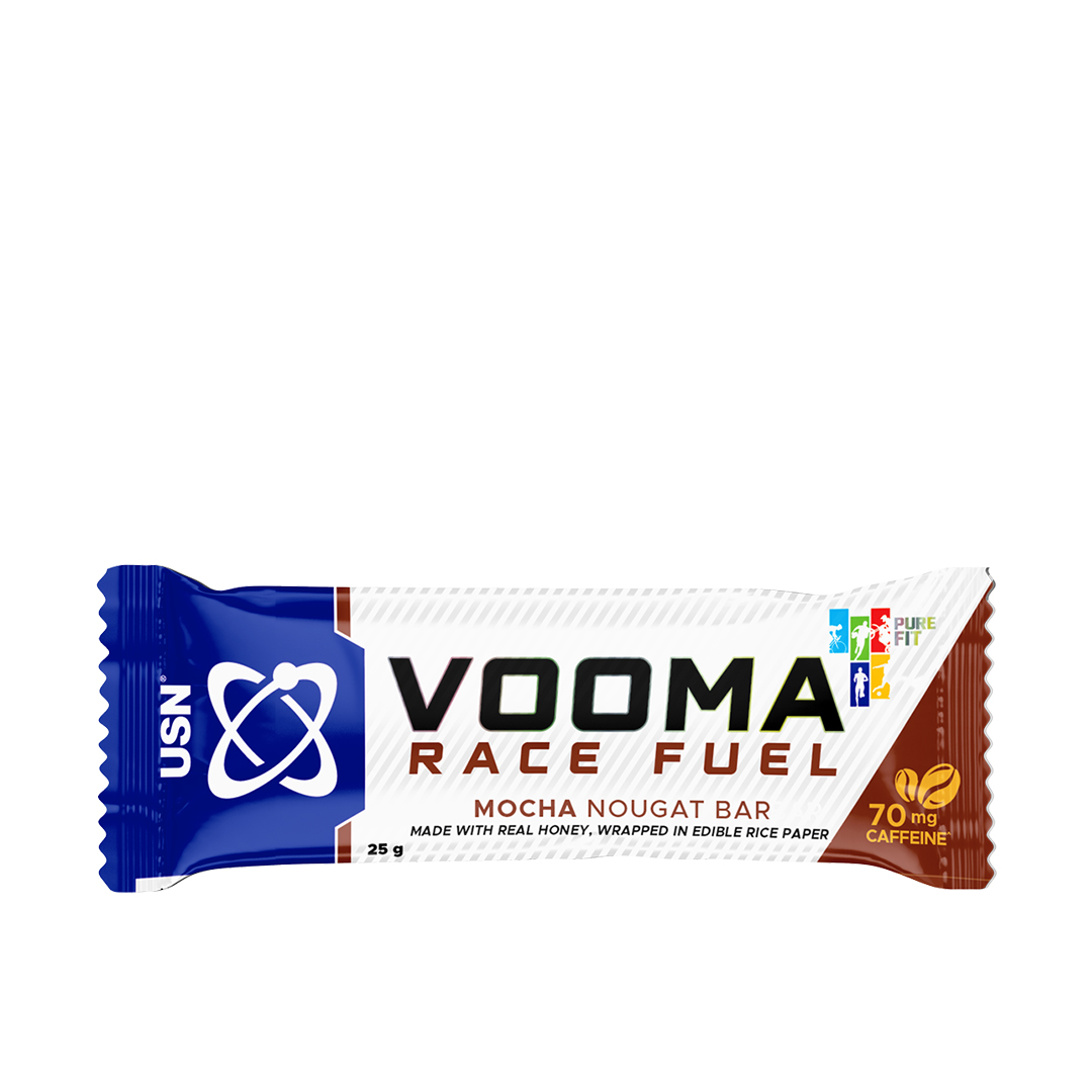 USN Vooma Energy Bars (30 x25g) with Electrolytes & Minerals -  Instant Energy, Endurance & Recovery Support