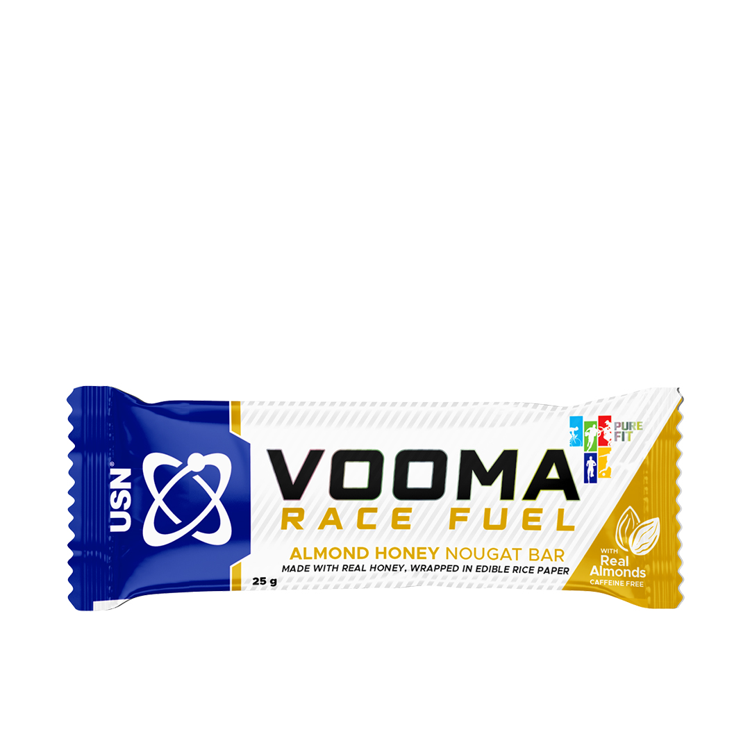 USN Vooma Energy Bars (30 x25g) with Electrolytes & Minerals -  Instant Energy, Endurance & Recovery Support