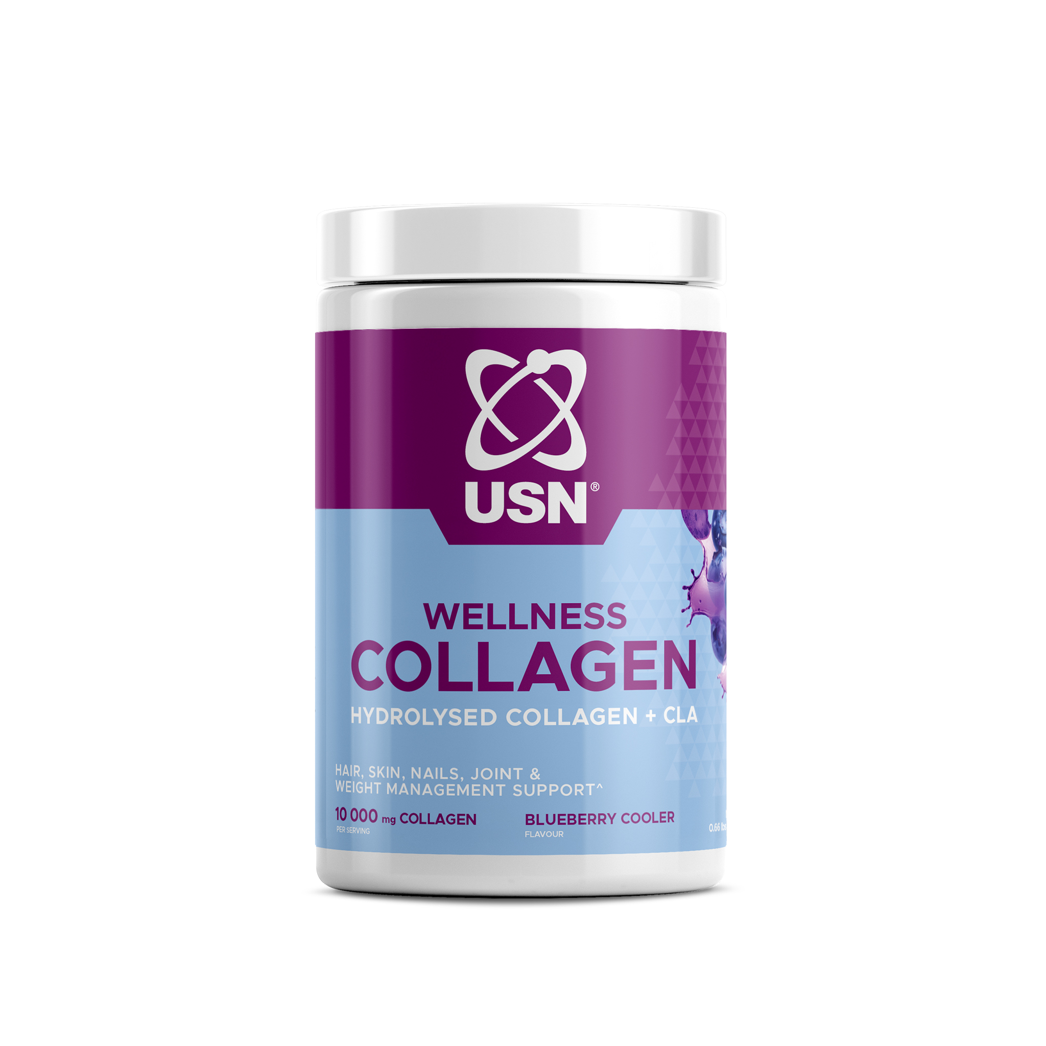 USN Weight Loss Collagen Powder - Fat Burner, Toning Support, Energy Boost & Hair Skin Nail Formula