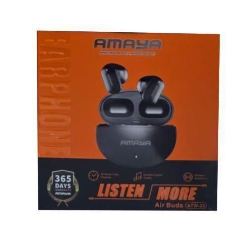 Amaya Air Buds ATW-23 20hrs playtime wireless sports earbuds in ear bluetooth earbuds Sport Headset Stereo Bass Bluetooth Earphones Amaya Air Buds,HD sound earbuds, workout earphones