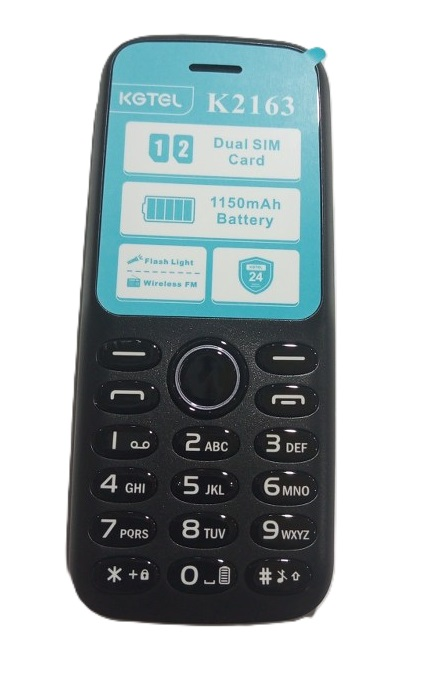 Kgtel K2163 TYPE C Dual Sim Keypad Phone