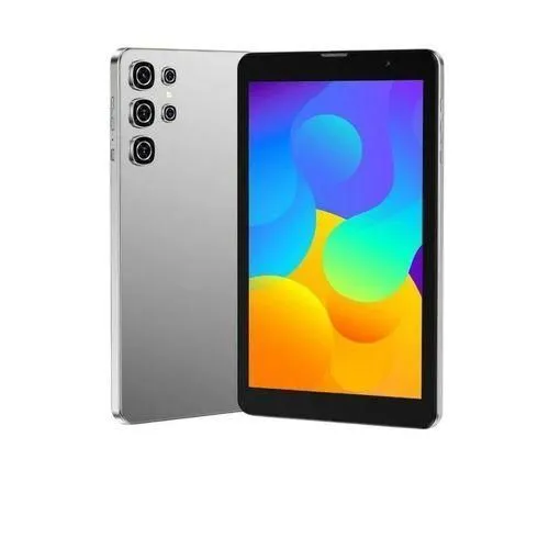 Modio M132 Tablet PC, Display 8 inch, Memory 512GB ROM + 8GB RAM, Battery 5000mah, Camera 13mp+5mp, Dual SIM, Flip case, Keyboard & Touch pen Tablet