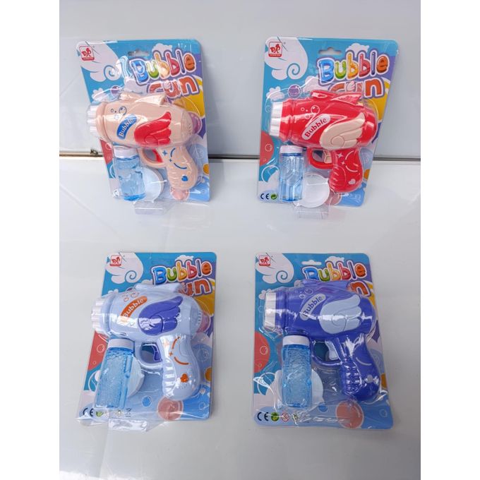 Electric Light-Up Bubble Blaster – High-Output Automatic Bubble Gun for Kids' Outdoor Fun