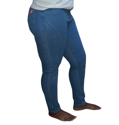 Women’s High-Waist Skinny Jeans – Light Blue. Sizes: 28, 29, 30, 31, 32, 33, 34. Women's Jeans.