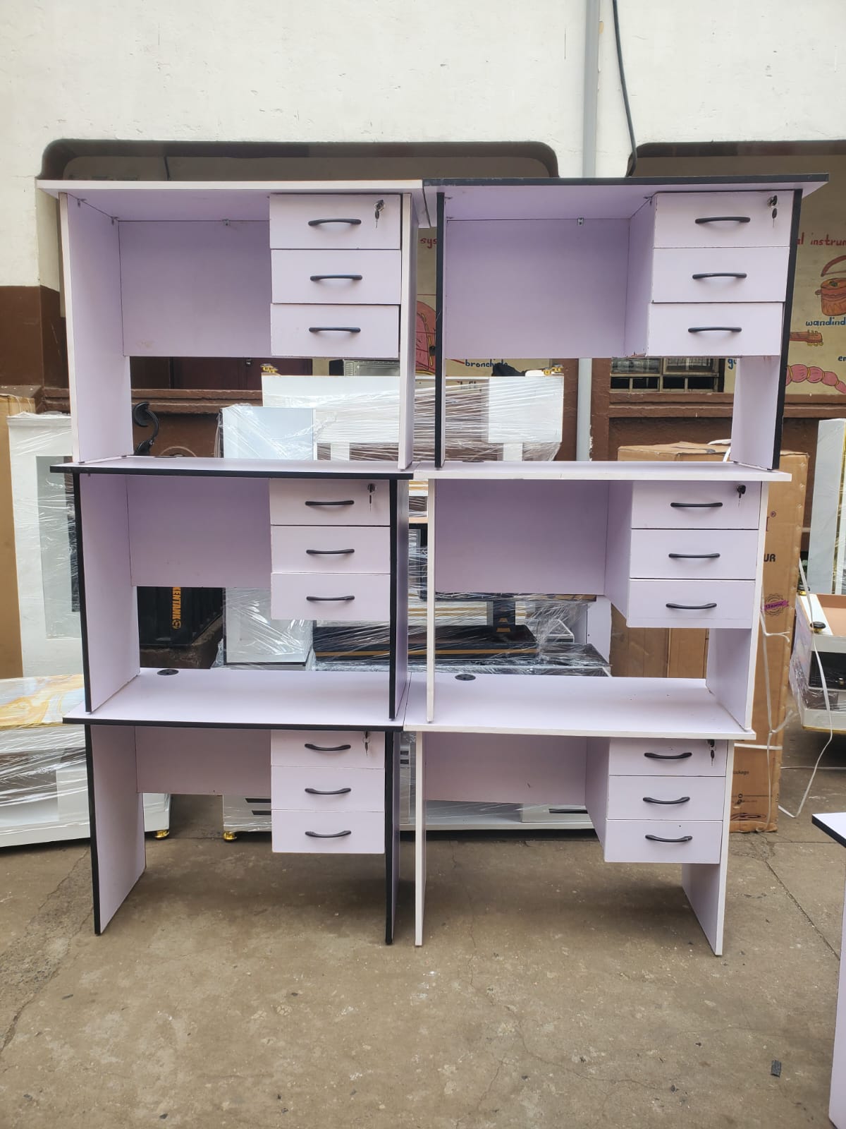 Office desk table;1
0.9mA stylish and classic wooden study table is the ideal furniture piece known for its durability, strength, and ease of maintenance. You can place an ergonomic chair, comfortable