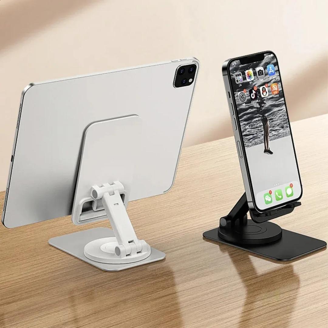 360-Degree Rotating Aluminum Alloy Table Phone Stand