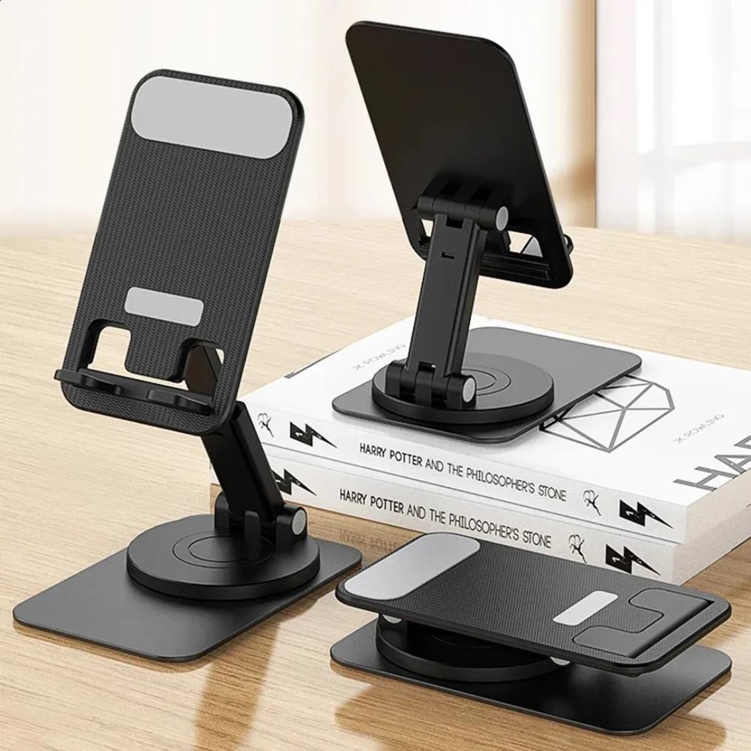 360-Degree Rotating Aluminum Alloy Table Phone Stand