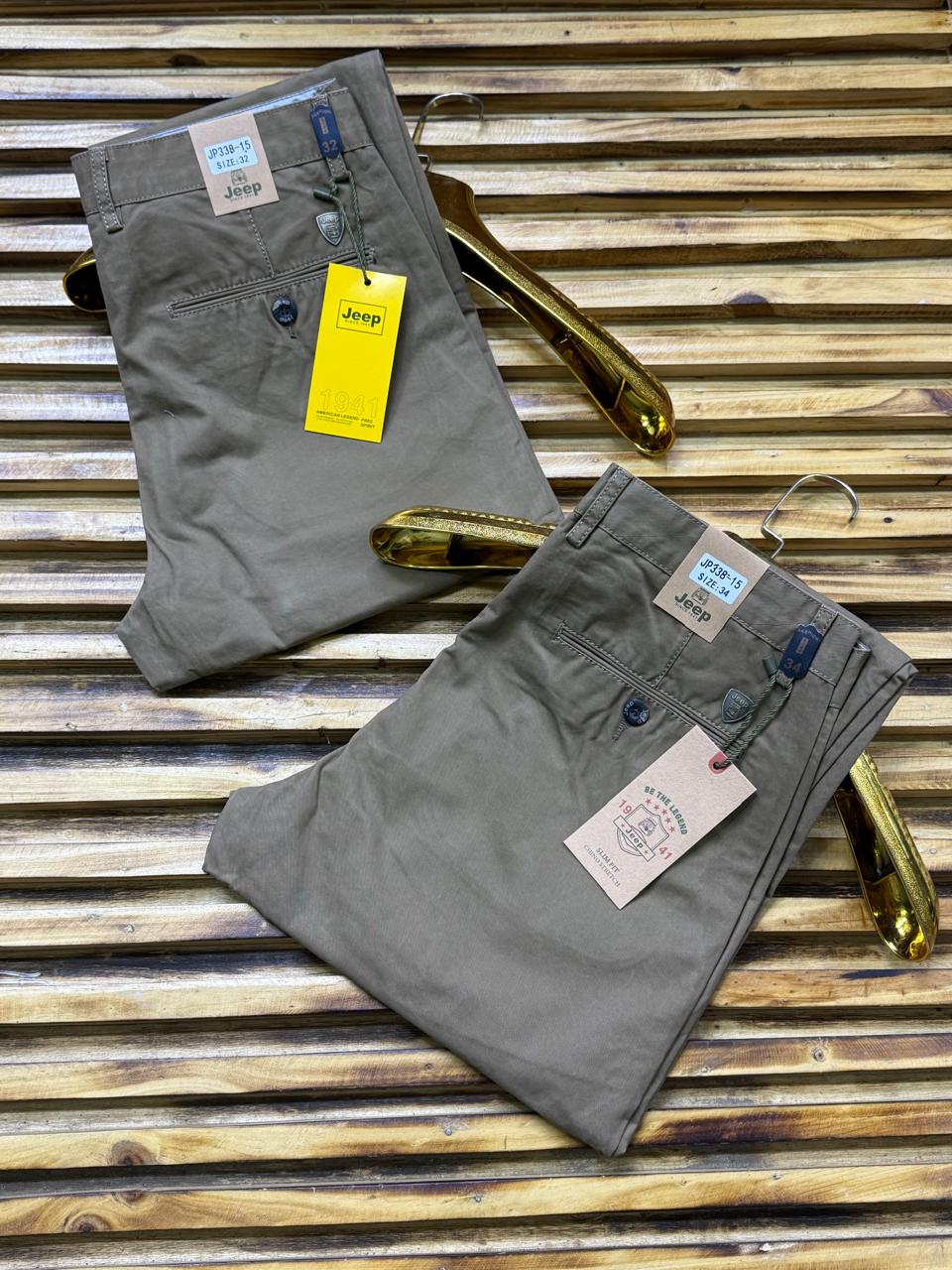 HARDKHAKIS 
Elegant Classic timeless High quality official Khaki men trousers straight slim fit smart casual trouser.