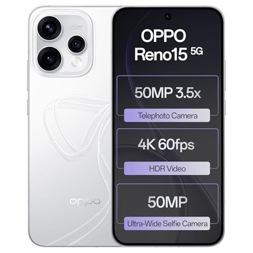 🔥 DEALS !! 🔥OPPO RENO 15 5G 512GB 12GB RAM 6.59" FHD+ AMOLED DISPLAY COLOROS 16.0 OS QUALCOMM SNAPDRAGON® 7 GEN 4 8MP + 50MP + 50MP MAIN CAMERA 50MP SELFIE CAMERA FINGERPRINT (UNDER DISPLAY, OPTICAL