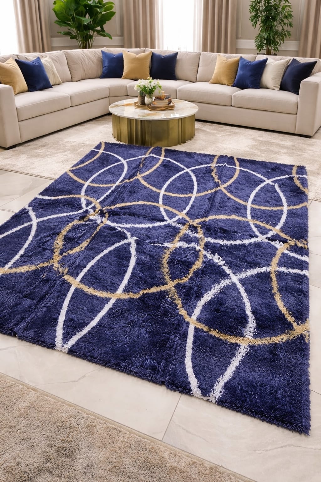 Pattern & Patches fluffy carpet 5 by 8  (160*200cm) For Living Room Plush Rugs Children Bed Room Fluffy Floor Carpets Home Decor Rugs Velvet Mat