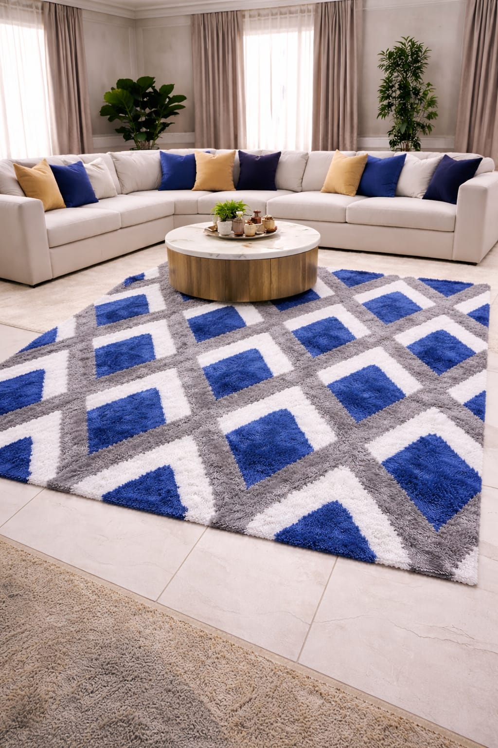 Pattern & Patches fluffy carpet 5 by 8  (160*200cm) For Living Room Plush Rugs Children Bed Room Fluffy Floor Carpets Home Decor Rugs Velvet Mat