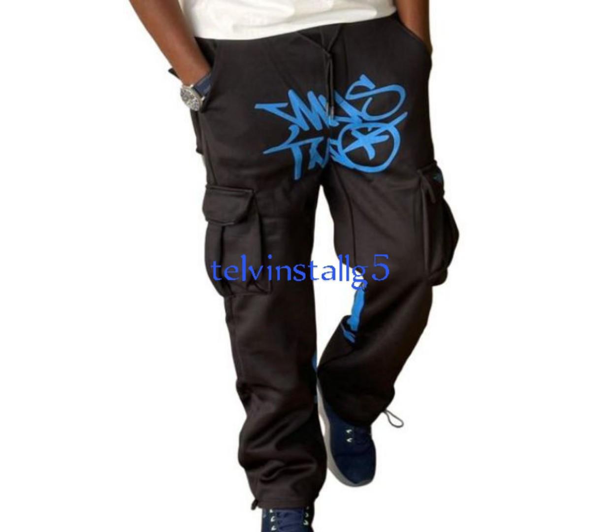 OFFER SALE Minus two designer cargo pants (Baggy-wide leg design, Adjustable waist with drawstrings, With Bold hand- written style PRINTS ,,Multiple cargo pockets on the sides and back,