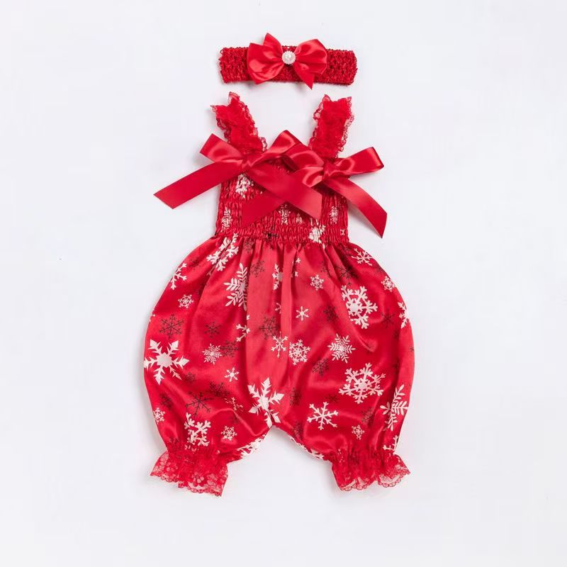 Bow Bloom Pants Romper Onesies Baby Girl Clothes Infant Toddler Girl Outfit Dot Sleeveless Rompers for Little Girl