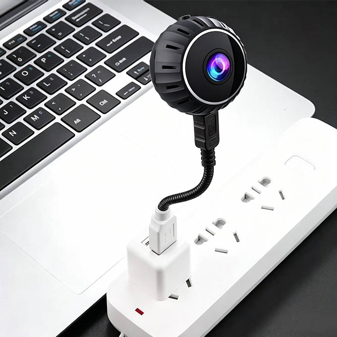 A9 Mini WiFi Security Camera | 720P HD Wireless CCTV Cam with Night Vision | Portable Hidden Nanny Cam for Home & Office | Remote Phone Viewing Ideal for Security （Camera+Cable+Bracket）
