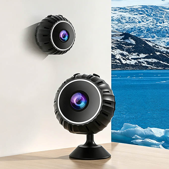 A9 Mini WiFi Security Camera | 720P HD Wireless CCTV Cam with Night Vision | Portable Hidden Nanny Cam for Home & Office | Remote Phone Viewing Ideal for Security （Camera+Cable+Bracket）