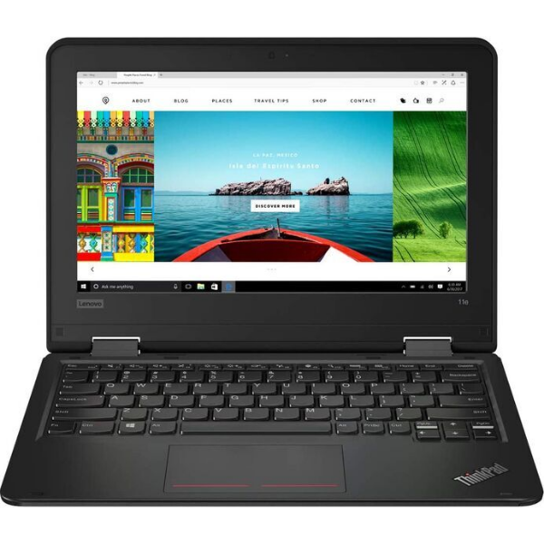 Touchscreen Refurbished lenovo thinkpad yoga 11e 2 in 1 laptop x360 celeron 4gb ram 128gb ssd 11.6'' inch Lenovo laptops Notebook Computers