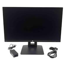 HP Refurbished Monitor Edge To Edge 24 Inches Full HD 1920x1080. High Resolution 24 Inches IPS. Frameless Display Technology PLUS Free HDMI Cable And Power cord