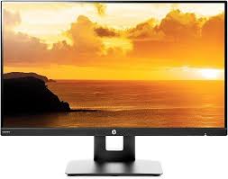 HP Refurbished Monitor Edge To Edge 24 Inches Full HD 1920x1080. High Resolution 24 Inches IPS. Frameless Display Technology PLUS Free HDMI Cable And Power cord