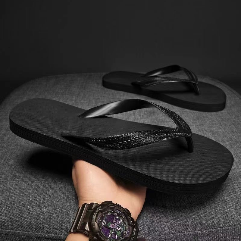 Step on poop feeling, summer trend, internet celebrity, versatile, anti slip, super thick trend, outdoor style, angle casual couple slippers