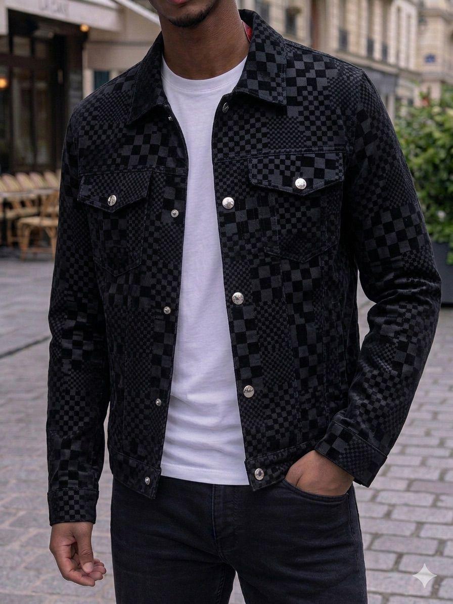 Classic Men’s Premium outfit Leather Jacket – size XL to 5xl available- Celeb style