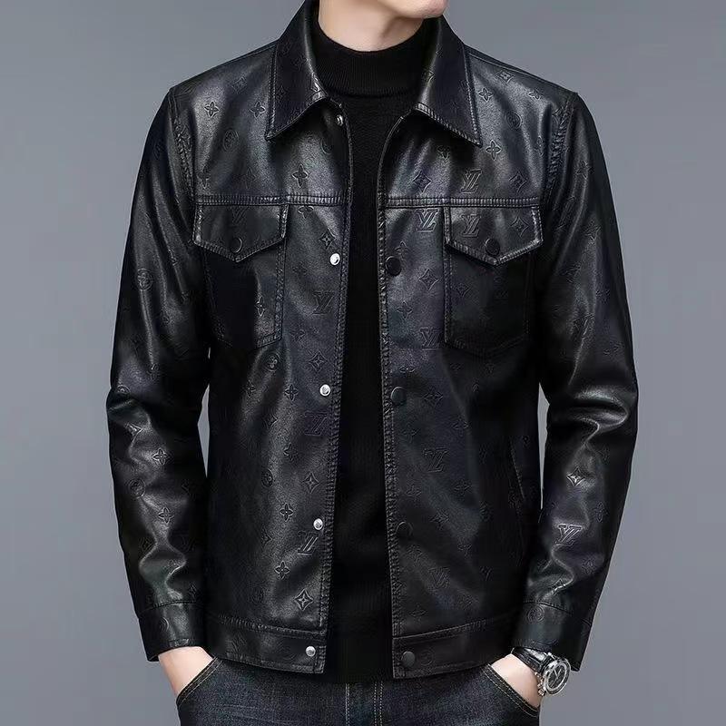 Classic Men’s Premium outfit Leather Jacket – size XL to 5xl available- Celeb style
