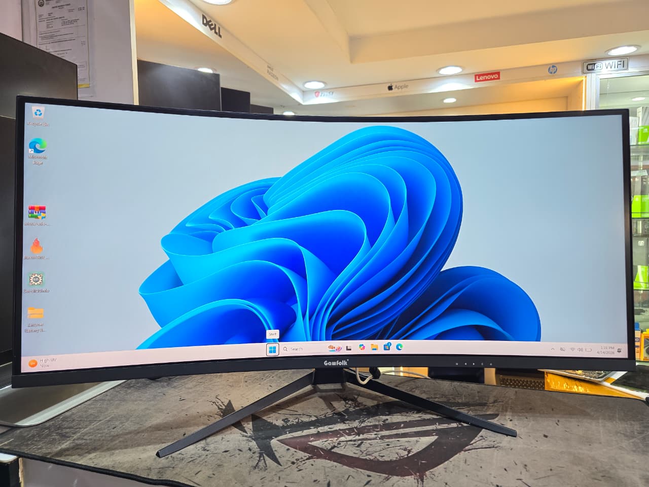 Refurbished GawfolK GF340A 34” Curved Gaming Monitor – WQHD 3440×1440 | 144Hz UltraWide