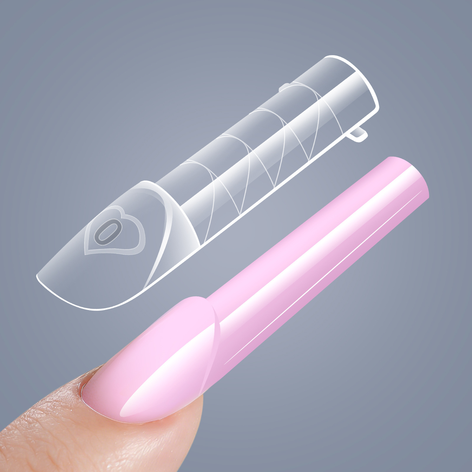 150pcs Reusable Nail Forms Dual French Tip Nail Extension Tools Gel & Acrylic Space French Manicure Building Molds DIY Salon Use E0124
