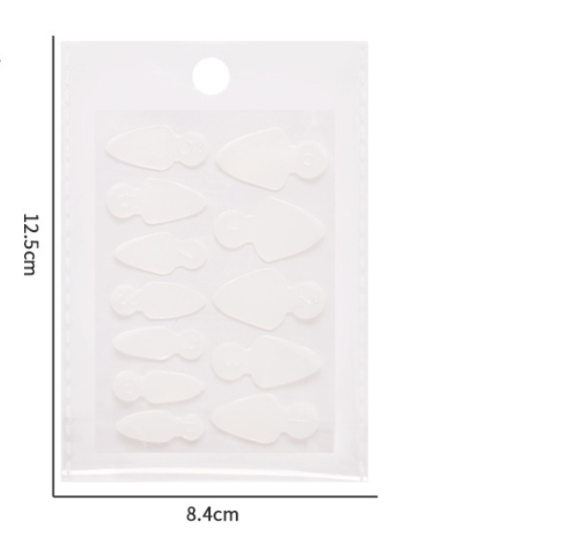 12pcs Dual Nail Forms False Tips For Gel Extension Quick Building French Nails Mold Soft Silicone Pads Manicure Tools E0142A