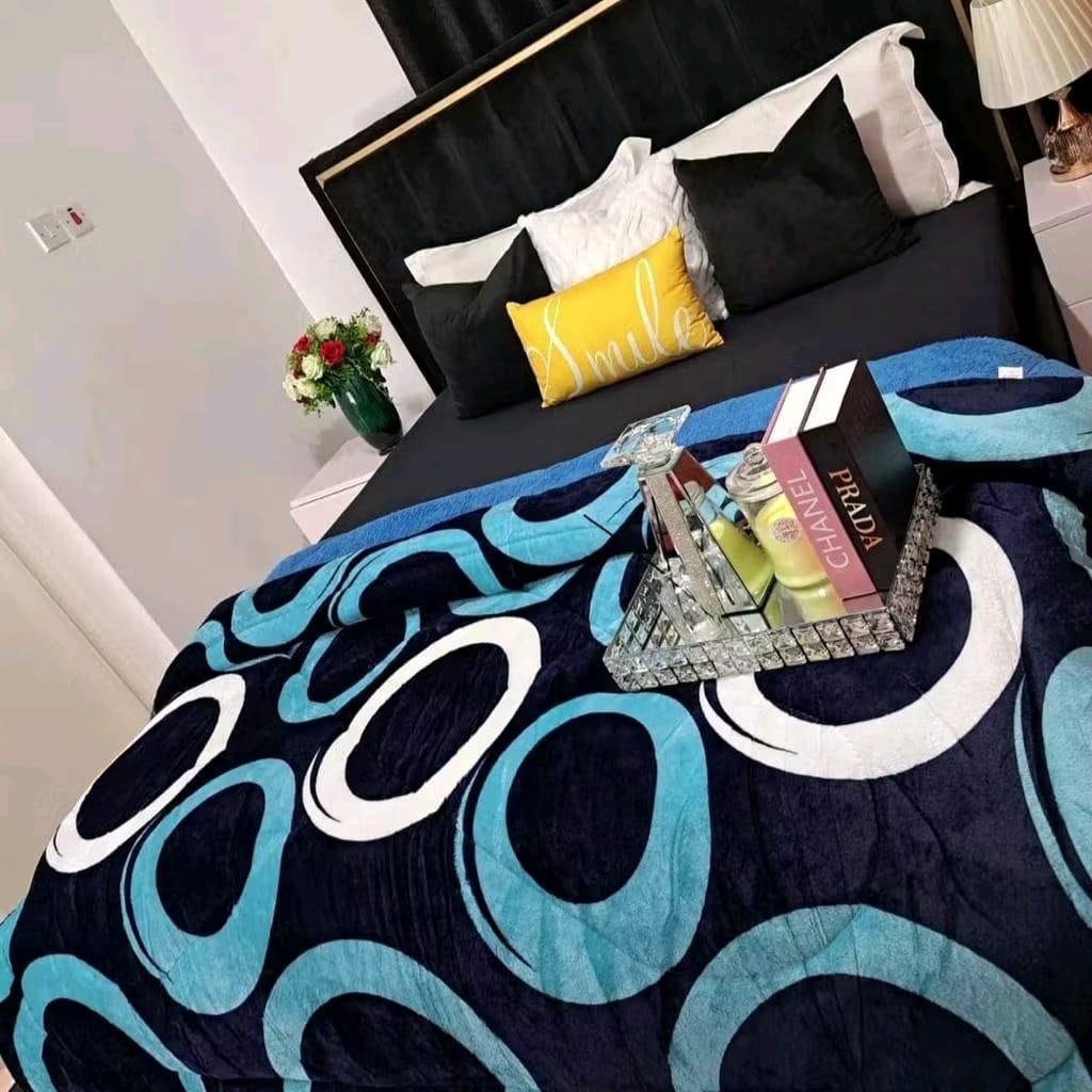 Exotic Soft Velvet Woolen Duvet Blanket – Super Soft Warm Velvet Winter Blanket for Bed, All Season Cozy Duvet