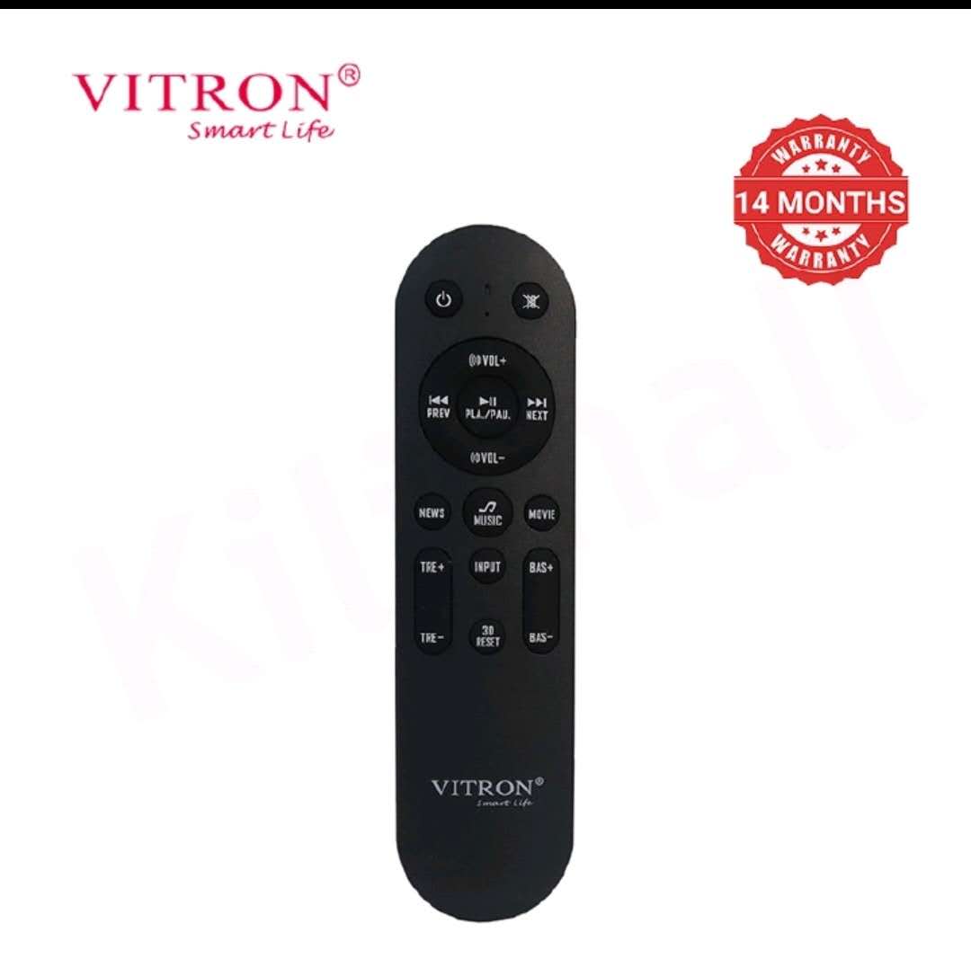 NEW VITRON V66SBD  2.1CH 17000W  PMPO DOLBY WIRED SOUNDBAR SYSTEM WITH USB FM RADIO AUX OPTICAL AND FULLY FUNCTIONAL REMOTE CONTROL
