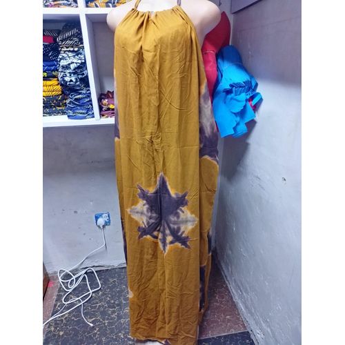 2 pcs cotton classy beautiful and sexy ladies backless dera dresses - free size