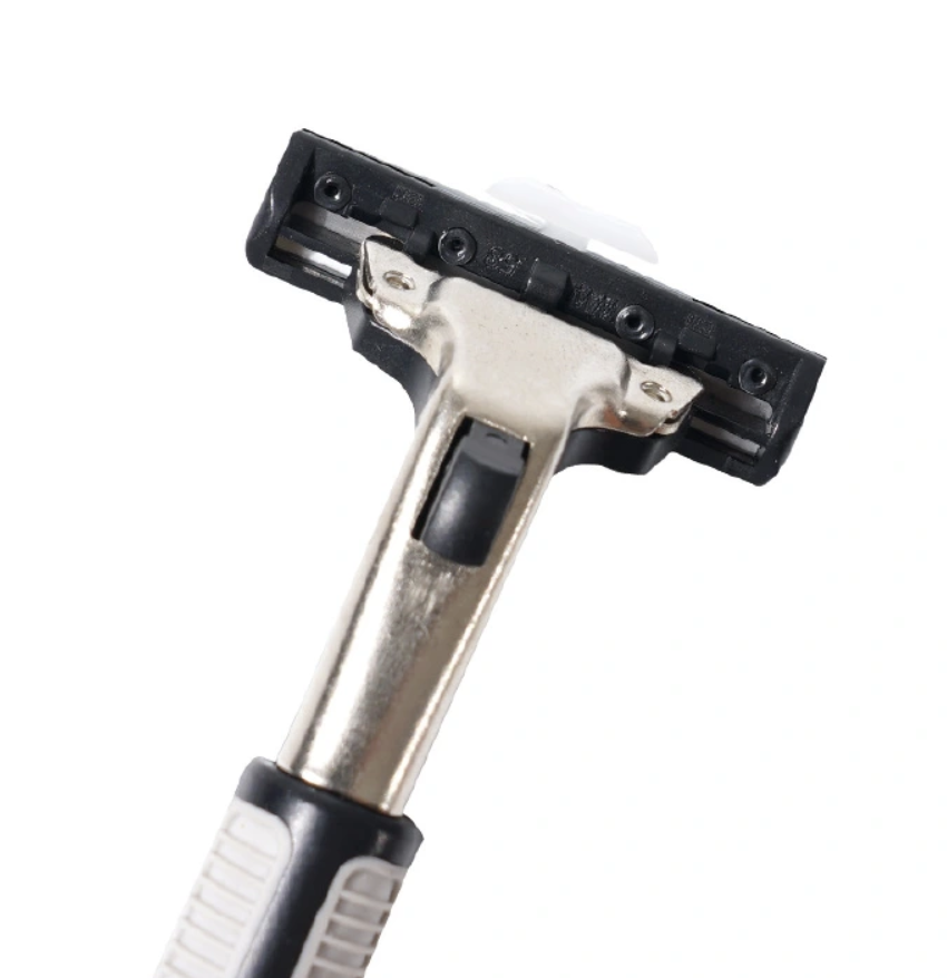 7-Pack Razor Blades Men's Shaver Men's Facial Hair Removal Sharp 2-Ply Razor Blade Tools Razor Holder Universal Hand Shaver Replacement Set