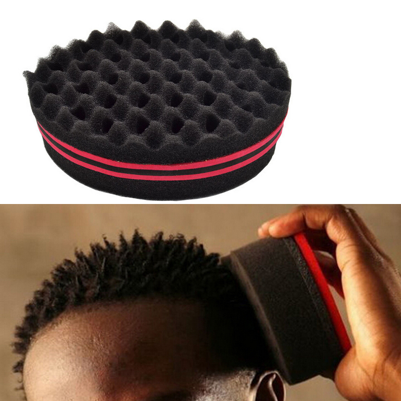 Fashion Wave Barber Hair Brush Braider Twist Sponge Fir Afro Dreadlocks Curl Brush Sponge Hair Braiders Tool High Quality