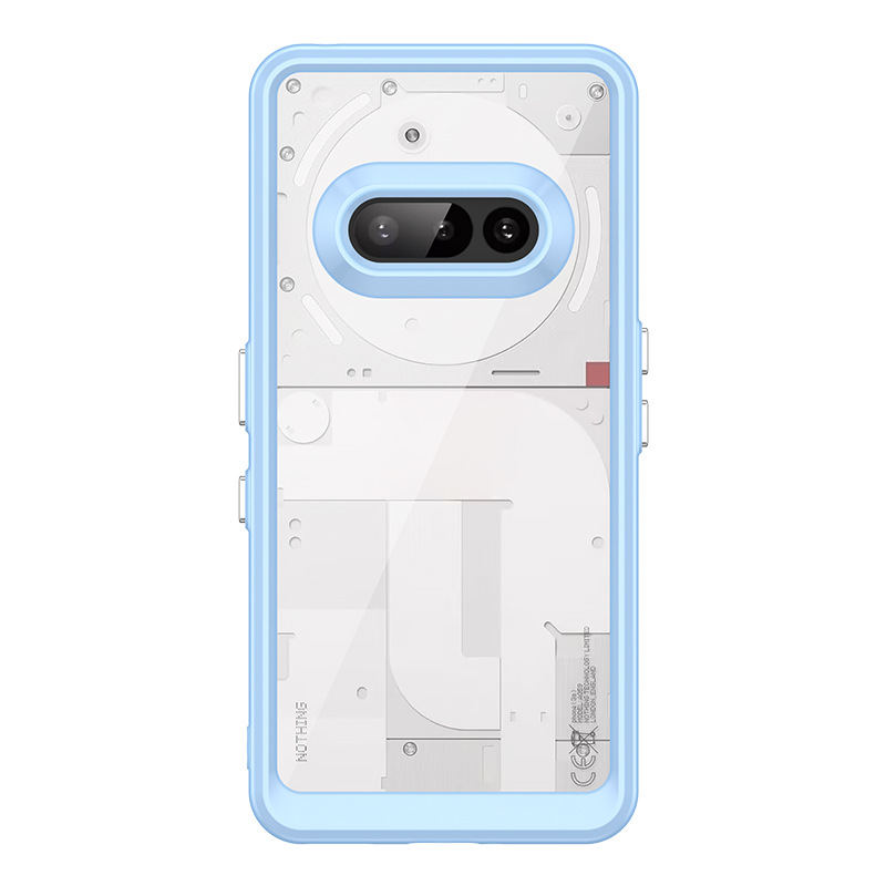 nothing phone 3a back cover case Clear PC+ Transparent TPU Bumper