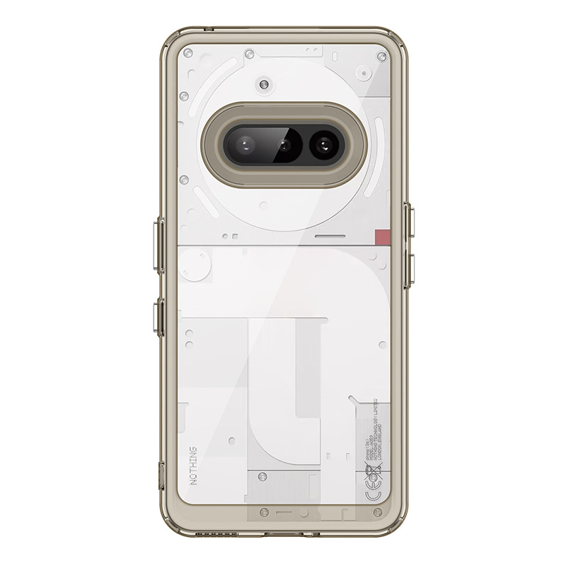 nothing phone 3a back cover case Clear PC+ Transparent TPU Bumper