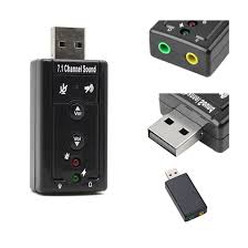USB Sound Card Adapter 7.1 Channel 3D External Audio Card For Laptop PC Computer & Mac OS USB 2.0 to Jack 3.5mm Headphone Audio Adapter Microphone