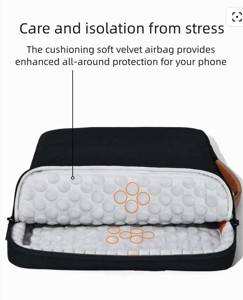Laptop Bags Shockproof Anti-Fall Full-Enclosure Airbag Laptop Bag Inner Bag 14-15 Inch Laptop Bag