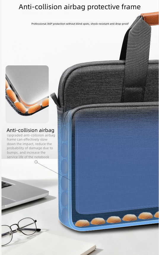 Laptop Bag Inner Bag Protective Cover 14-Inch High-End Feel 15-16 Inch Tablet Fleece-Lined Shockproof Laptop Accessories Bags