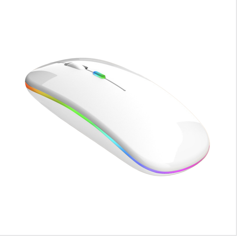 Rechargeable Mouse Wireless Mouse Bluetooth Wireless Charging Ultra-Thin Silent Dual-Mode Bluetooth Mouse for Computer Laptop Business Office Use