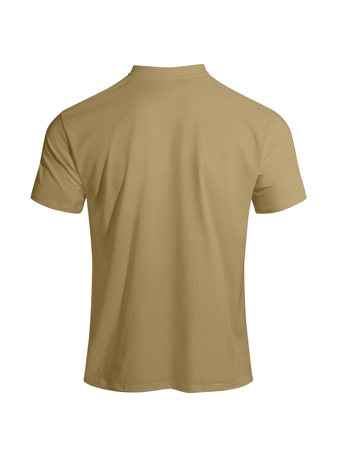 T-Shirt Man Summer Men's Simple Pure Color Fashion Casual Sports Short-Sleeved T-Shirt