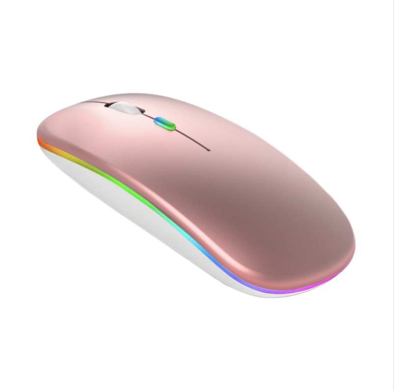 Rechargeable Mouse Wireless Mouse Bluetooth Wireless Charging Ultra-Thin Silent Dual-Mode Bluetooth Mouse for Computer Laptop Business Office Use
